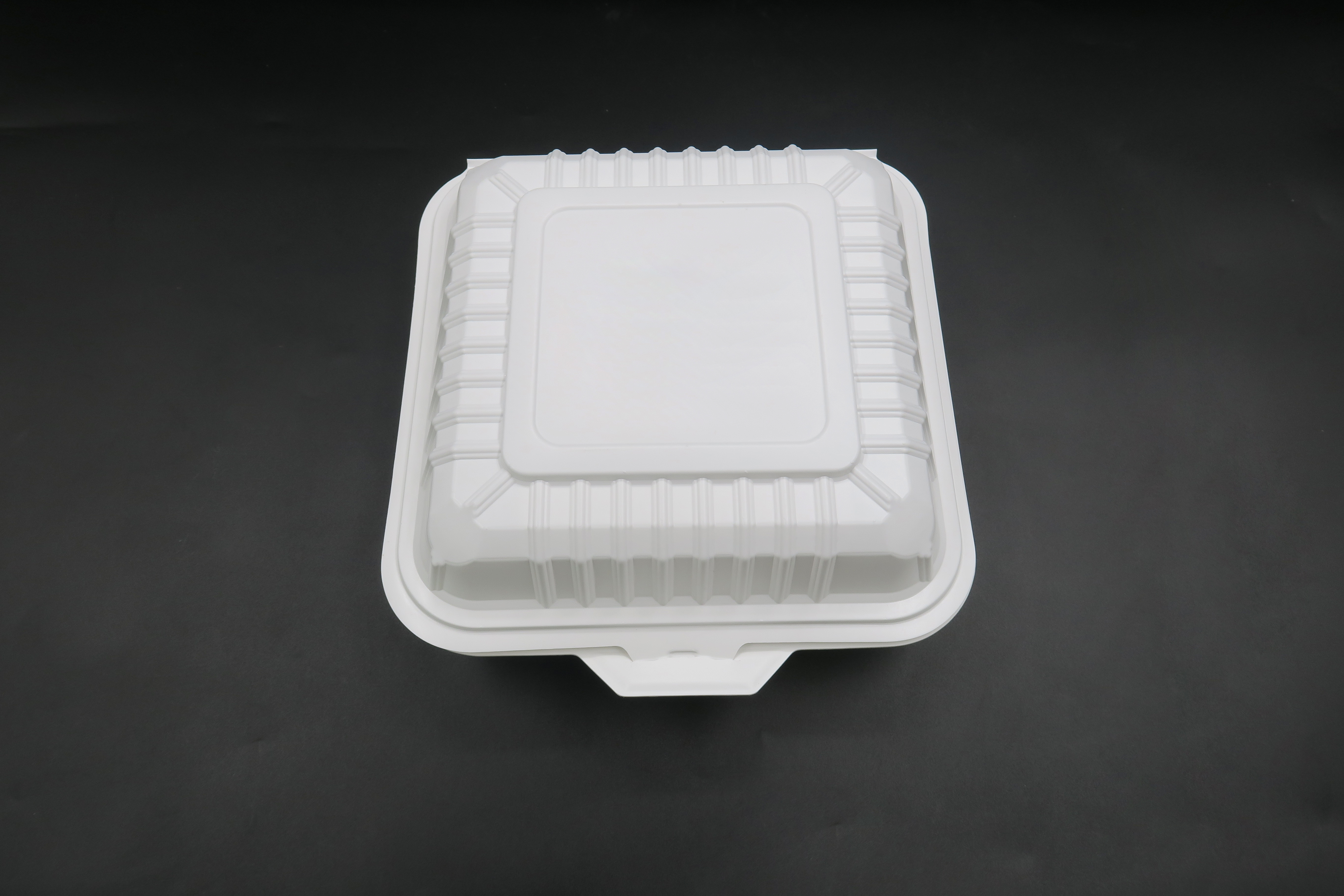 Caja para llevar del almuerzo del envase de PP termoformado disponible de la microonda