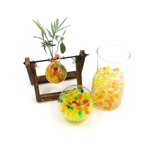 Florero Cuentas De Agua Decorar Jalea Para Plantas