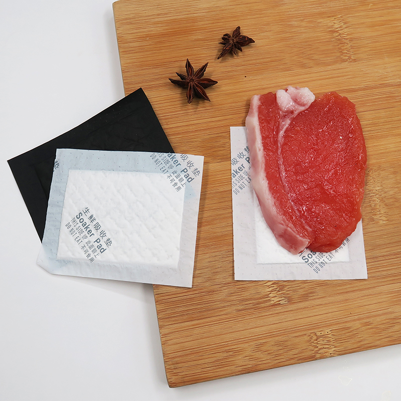 Bandeja de embalaje Pad Meat Paper para mariscos y carnes 