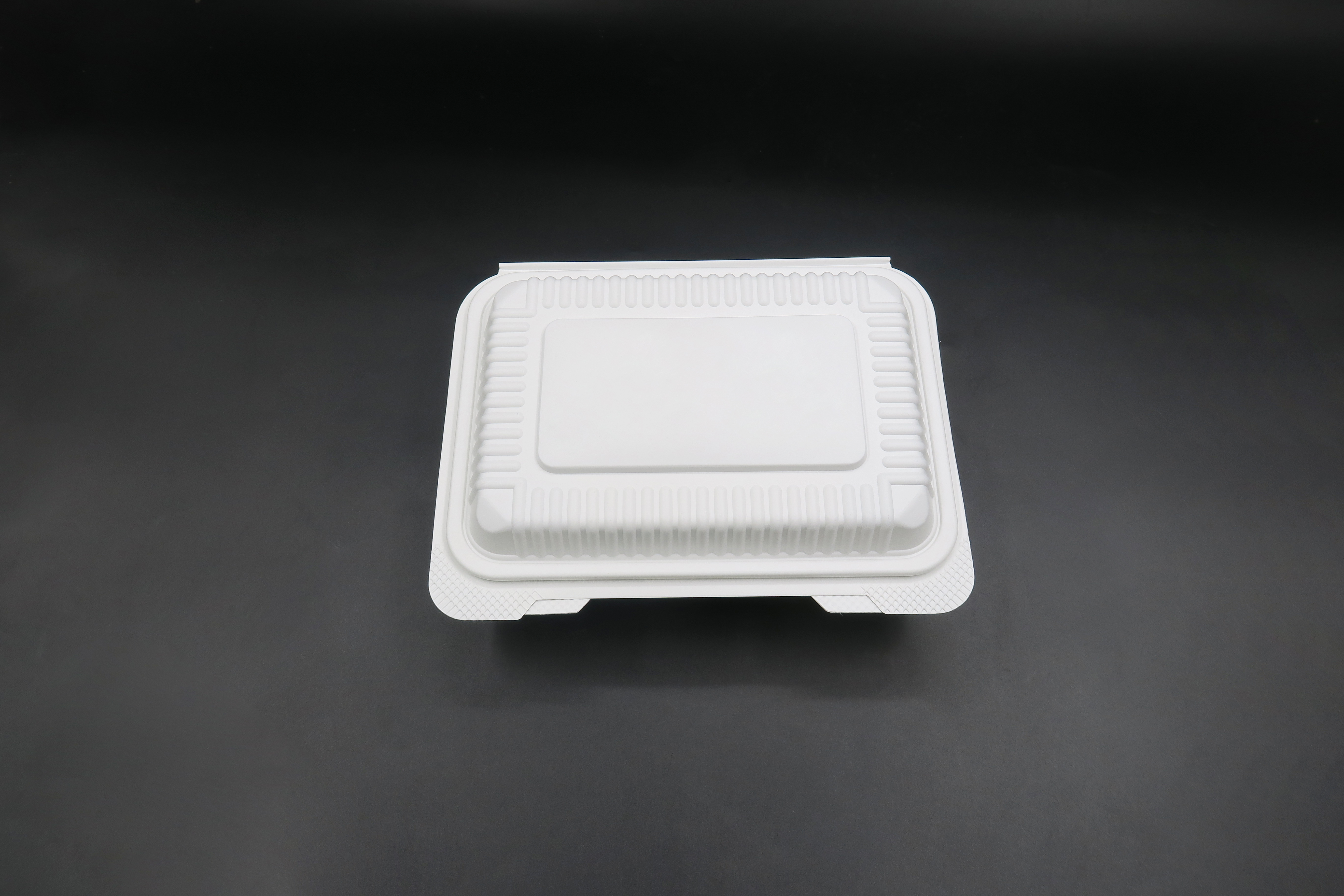Almuerzo disponible Caja caliente para llevar Almidón de maíz biodegradable de fábrica OEM de cubierta