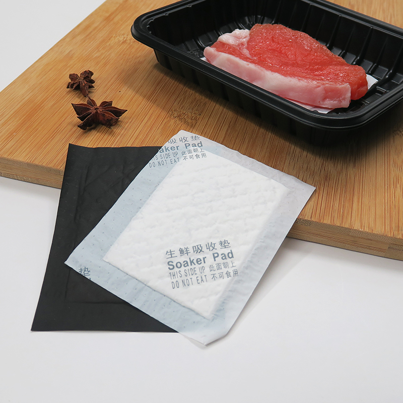 Almohadilla absorbente para alimentos de carne, ampliamente utilizada en embalaje