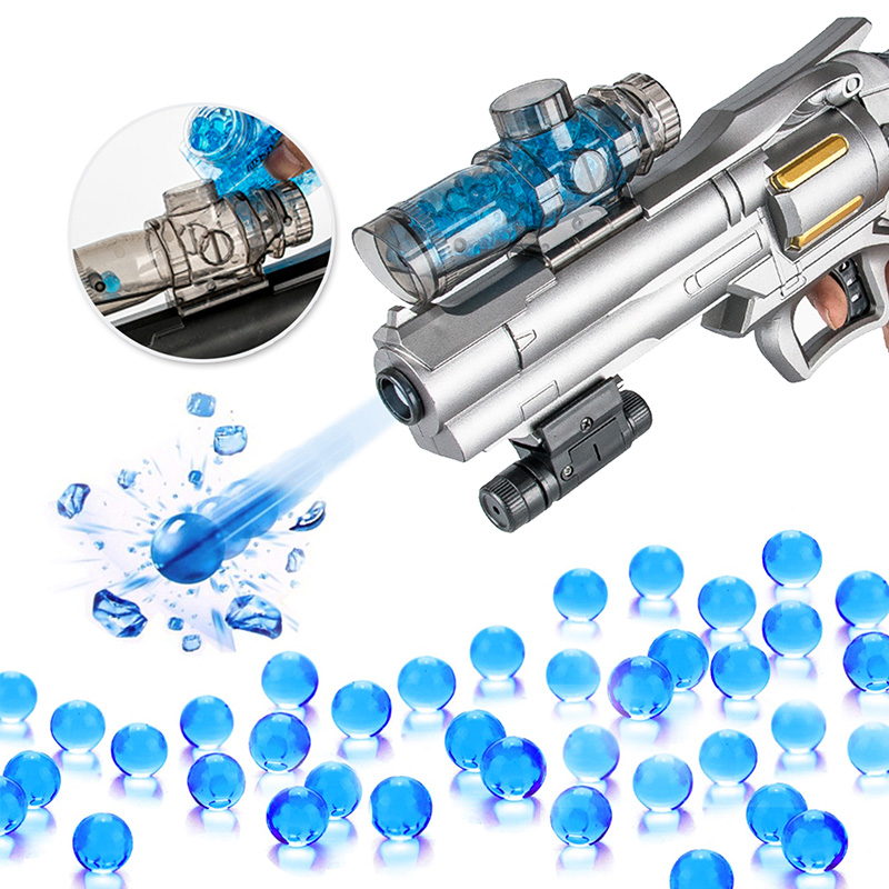 Crystal Soil Gel Bola para aliviar el estrés Bolas de agua Juguetes fusionados Bolas de estrés Bolas de agua