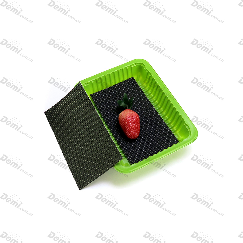 Almohadilla absorbente de frutas vegetales ecológicas frescas para uso doméstico